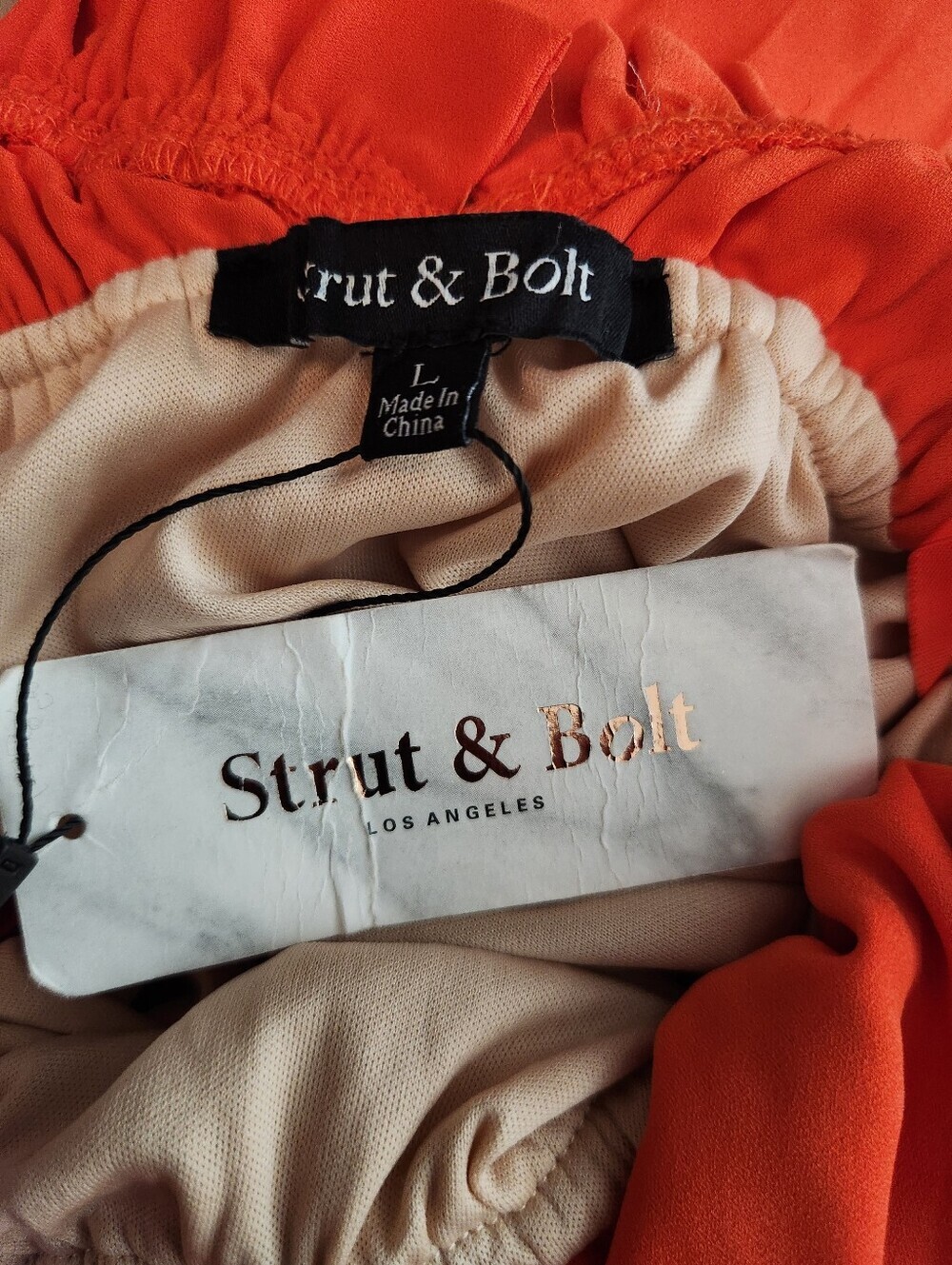 Strut & Bolt Color Block Dress Size Large - Picture 5 of 5